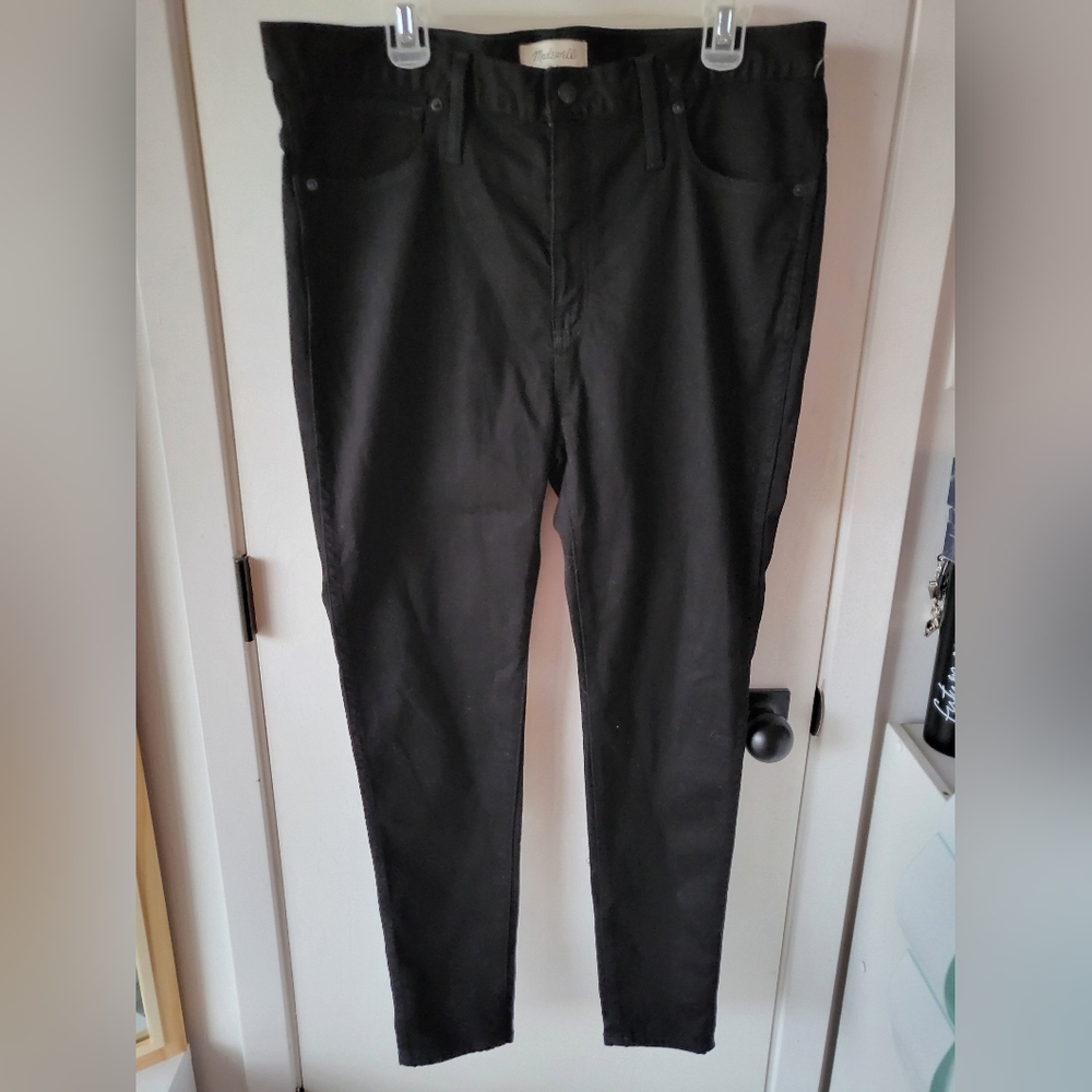 Madewell Black High Rise Skinny Jeans Size 33